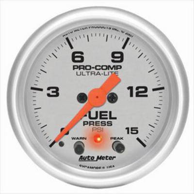 Auto Meter Ultra-Lite Electric Fuel Pressure Gauge - 4367